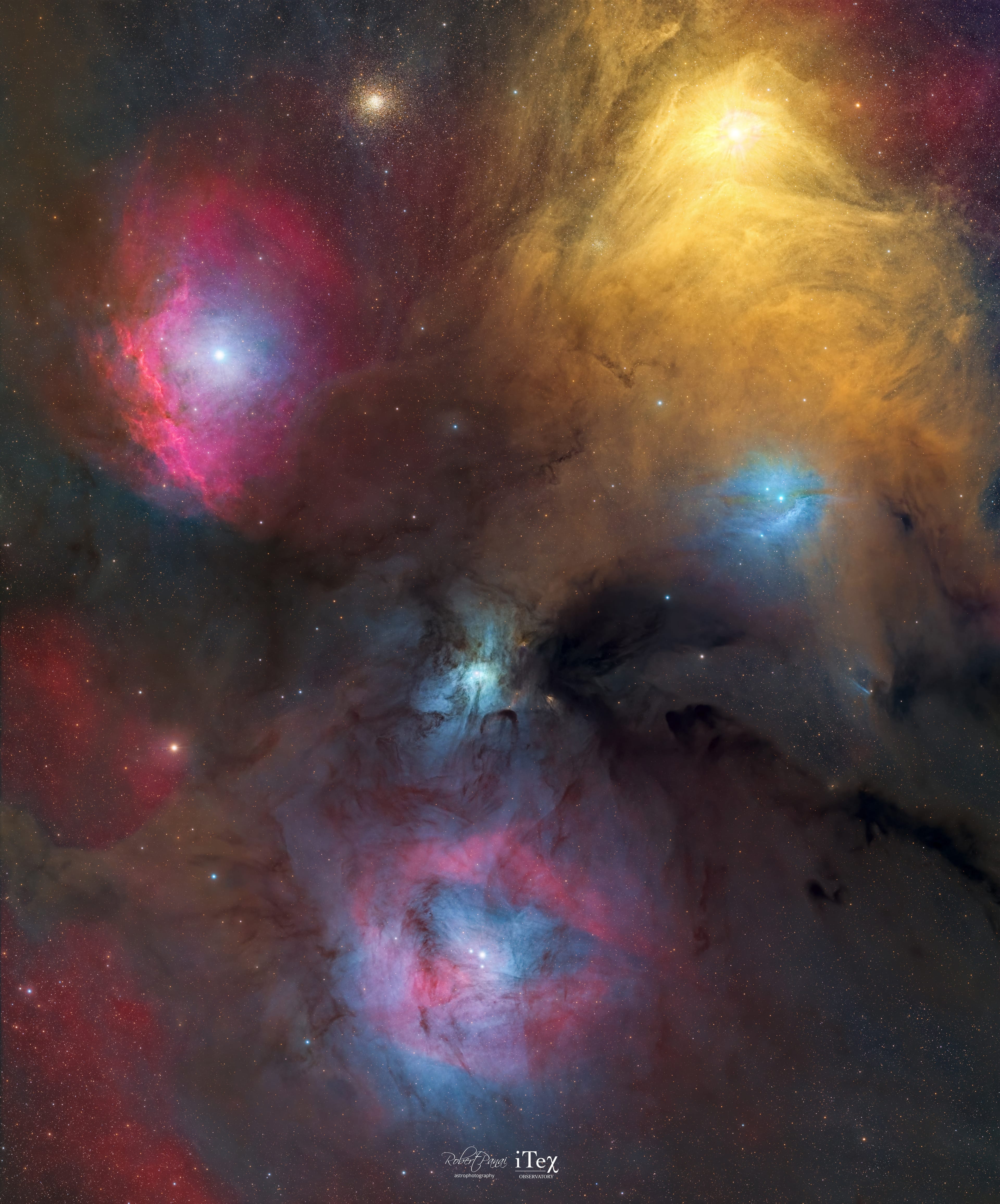 Rho Ophiuchi - Chromatic Explosion