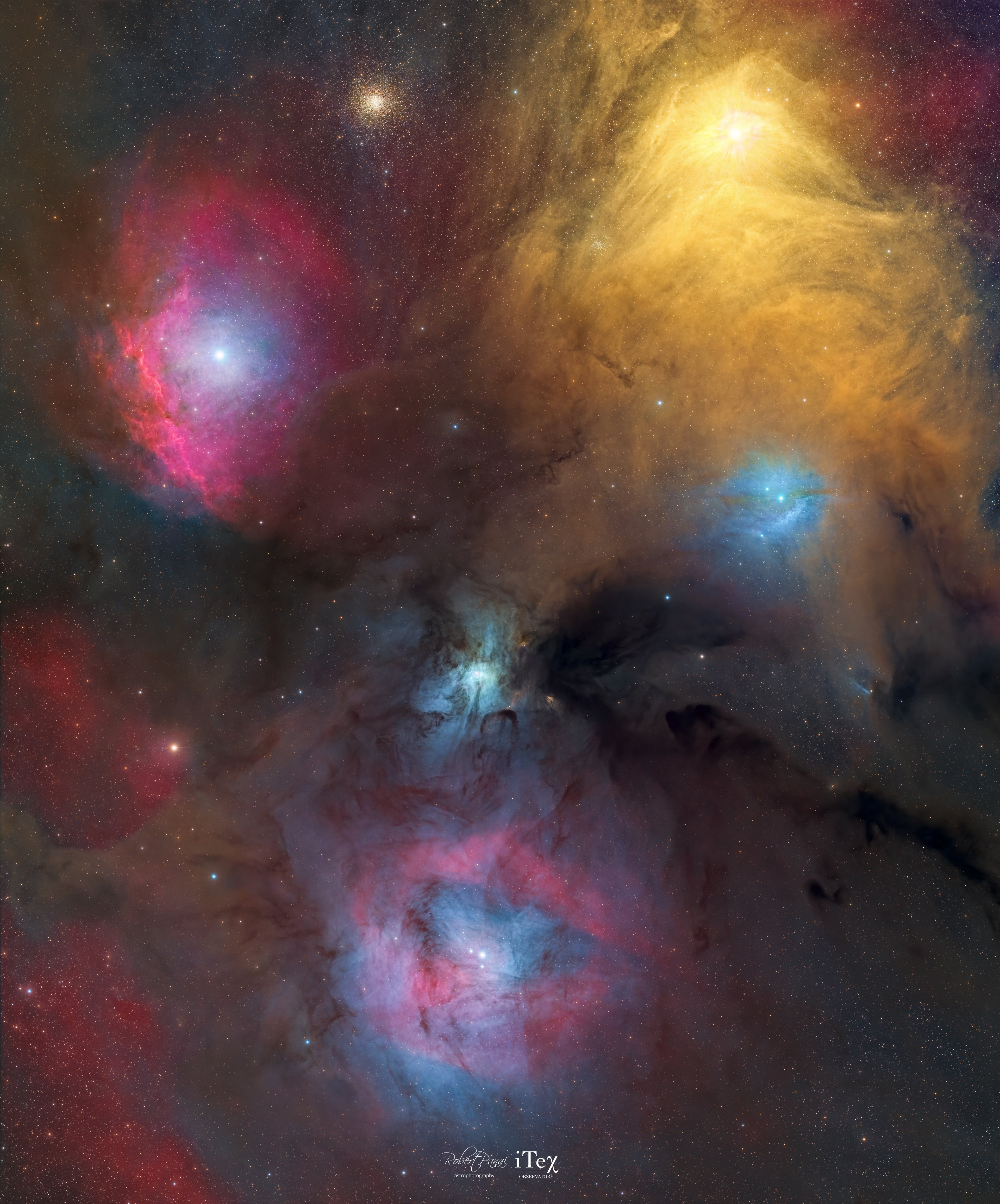 Rho Ophiuchi - Chromatic Explosion