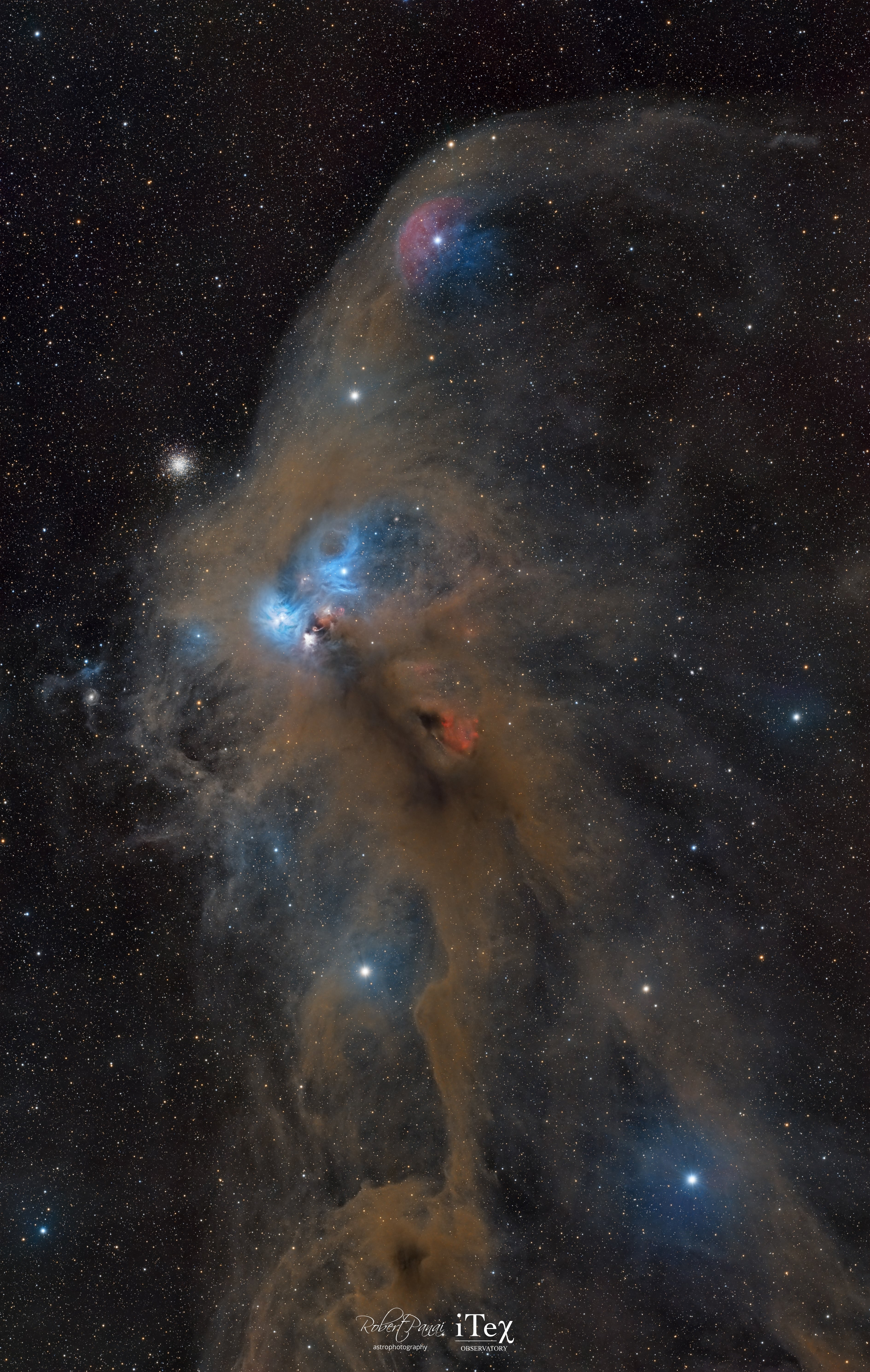 The rampaging baboon nebula - HaLRGB